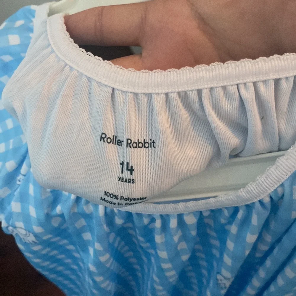 RARE!! Roller rabbit girls nightgown - Picture 3 of 5